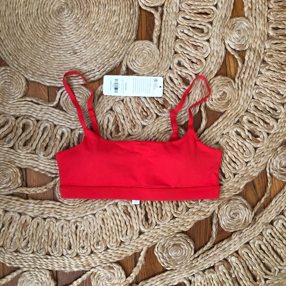 NWT CRZ YOGA Butterluxe Spaghetti Strap Sports Bra - Picture 4 of 6